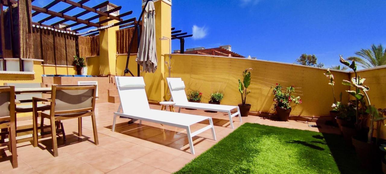 Апартаменты Agua Marinas - Tu Atico Con Jacuzzi Privado! Вера Экстерьер фото